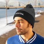 Load image into Gallery viewer, &quot;Creator&quot; Pom Pom Beanie
