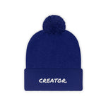 Load image into Gallery viewer, &quot;Creator&quot; Pom Pom Beanie
