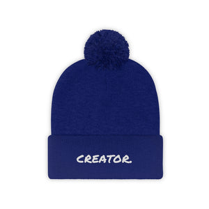 "Creator" Pom Pom Beanie