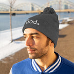 Load image into Gallery viewer, &quot;God.&quot;  Pom Pom Beanie
