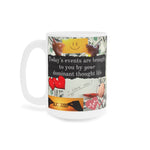 Load image into Gallery viewer, &quot;Watch Your Thoughts&quot; Ceramic Mug
