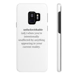 Load image into Gallery viewer, &quot;unfuckwithable&quot; Slim Phone Cases, Case-Mate
