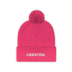 Load image into Gallery viewer, &quot;Creator&quot; Pom Pom Beanie
