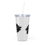 Load image into Gallery viewer, &quot;Proud AF&quot; Plastic Tumbler with Straw
