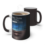 Load image into Gallery viewer, &quot;New State Loading&quot; color changing mug
