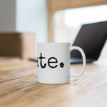 Load image into Gallery viewer, &quot;Create&quot; White Ceramic Mug
