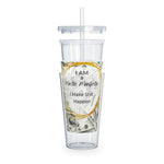 Load image into Gallery viewer, &quot;Master Manifestor&quot; Tumbler with Straw
