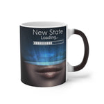 Load image into Gallery viewer, &quot;New State Loading&quot; color changing mug
