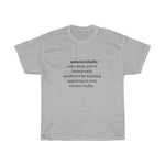 Load image into Gallery viewer, &quot;Unfuckwithable&quot; Unisex Tee
