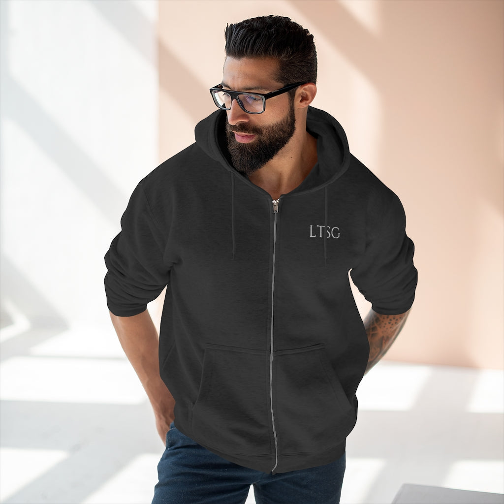 "LTSG" Unisex Premium Zip Hoodie