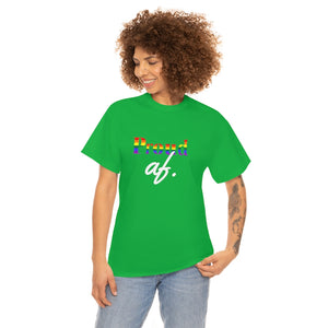 "Proud af" Unisex Heavy Cotton Tee