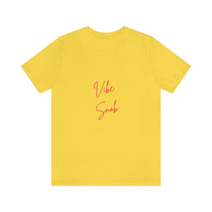 Vibe Snob Short Sleeve Tee