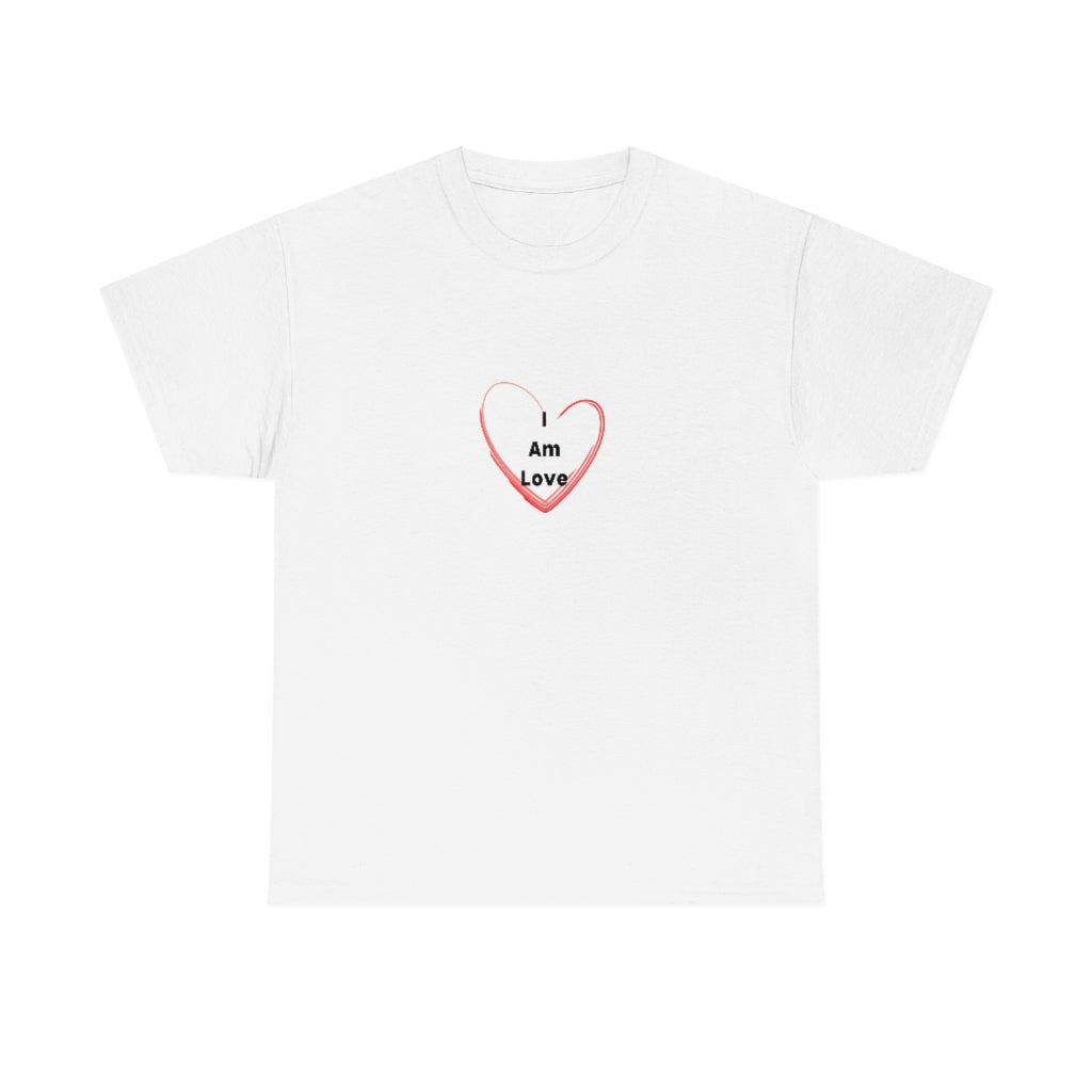 "I Am Love" Unisex Heavy Cotton Tee