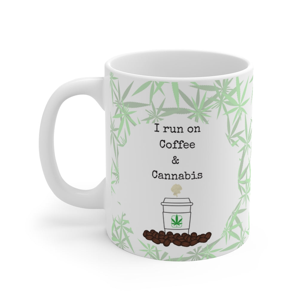 Coffee n Cannabis White Mug