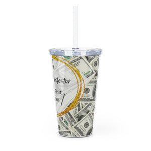 "Master Manifestor" Tumbler with Straw