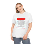 Load image into Gallery viewer, &quot;Warning&quot; Unisex  Tee
