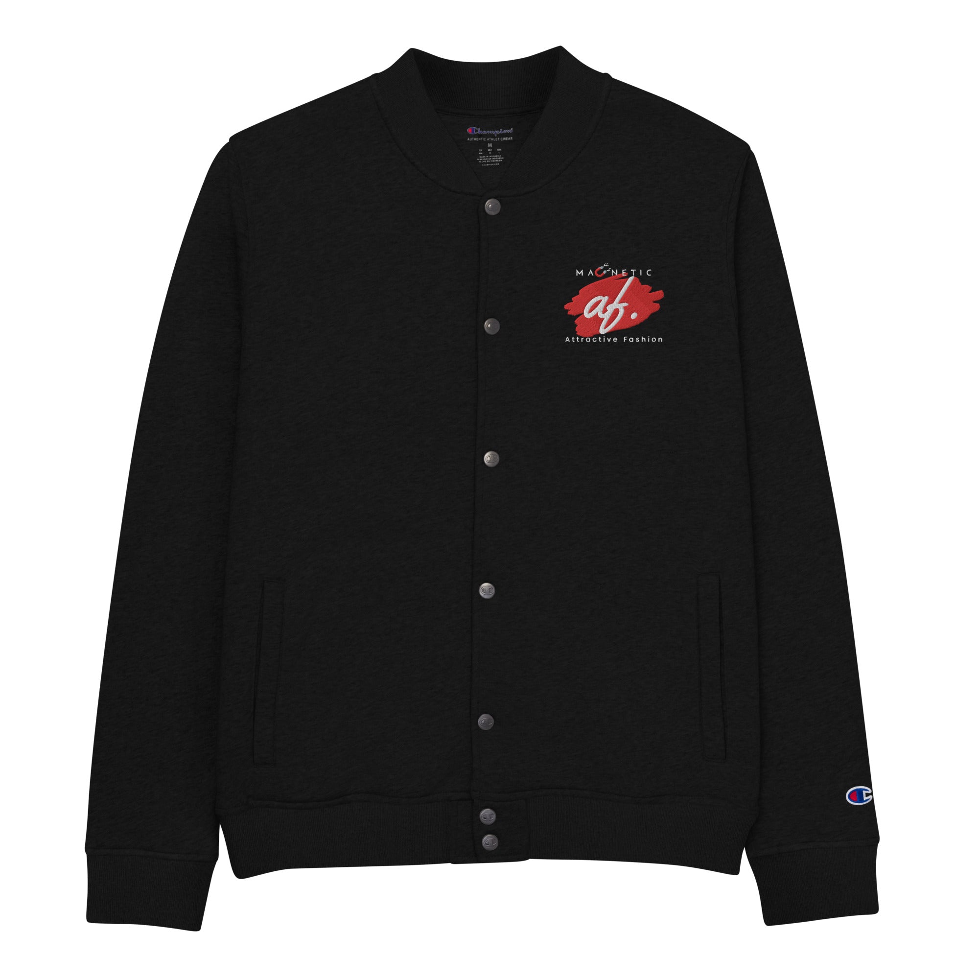 Embroidered Champion Bomber Jacket