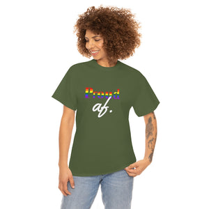 "Proud af" Unisex Heavy Cotton Tee