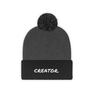 "Creator" Pom Pom Beanie