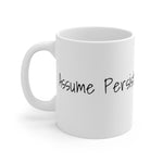 Load image into Gallery viewer, &quot;Law of Assumption&quot; Mug
