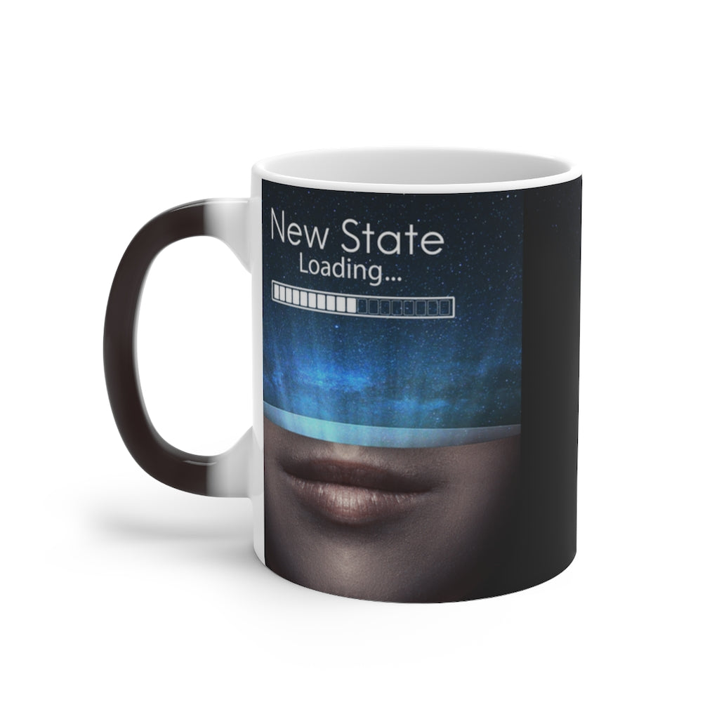 "New State Loading" color changing mug