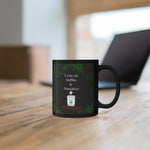 Load image into Gallery viewer, Coffee n Cannabis Black Mug
