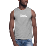 Load image into Gallery viewer, &quot;God.&quot;Muscle Shirt
