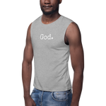 Load image into Gallery viewer, &quot;God.&quot;Muscle Shirt
