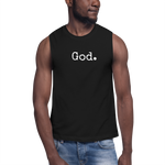 Load image into Gallery viewer, &quot;God.&quot;Muscle Shirt
