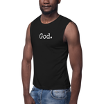 Load image into Gallery viewer, &quot;God.&quot;Muscle Shirt
