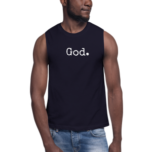 "God."Muscle Shirt