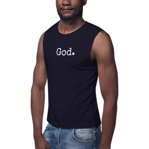 "God."Muscle Shirt